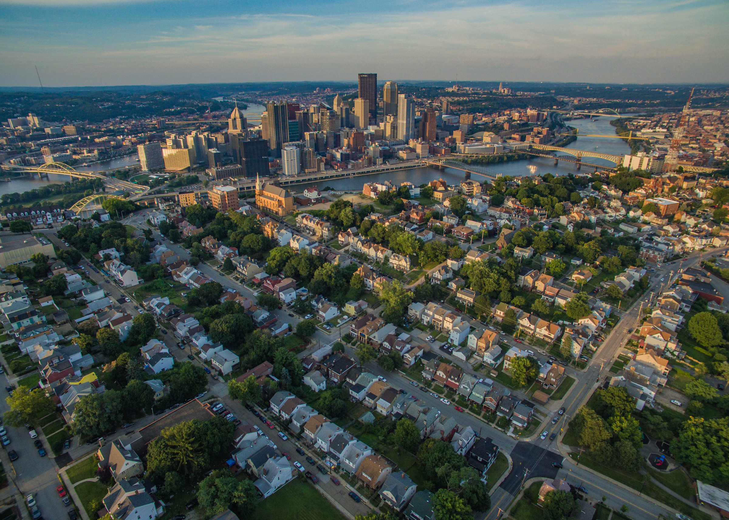 Mount Washington is so much more than a tripod for Downtown, as this fly-by illustrates. -- DAVE DiCELLO
