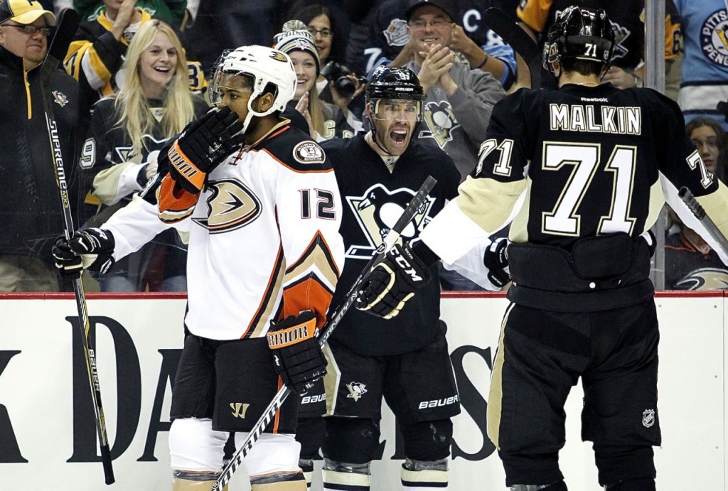 Anaheim Ducks v Pittsburgh Penguins